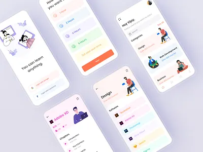 Learning Mobile App animation app courses digital classroom digital learning e learning exam learning app learning resource mobileapps onboarding online course online learning online traning