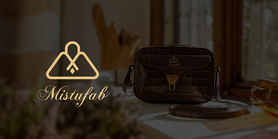 Mistufab - Handbag Logo Design branding design golden logo handbag logo concept icon illustration logo concept logo design logo idea 2020 logo trends 2020 luxury logo concept modern logo publicity design