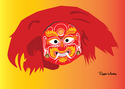 Lakhe illustration