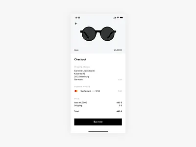 Onlineshop Checkout checkout dailyui ui design