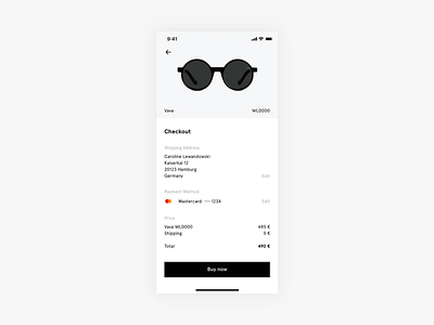 Onlineshop Checkout checkout dailyui ui design