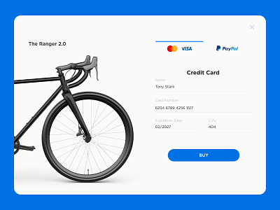 Credit Card Checkout | Daily UI 2 banking card concept credit card credit card checkout daily 100 daily 100 challenge dailyui design figma form paypal ui ux visa web webdesign