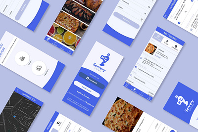 SERVERY covid19 delivery delivery app design food food app innovation peruvian responsive design service ui ux