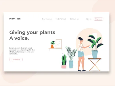 Daily UI Challenge Day 3: Landing page daily 100 challenge dailyui design freepik illustration landing landingpage landingpagedesign ui