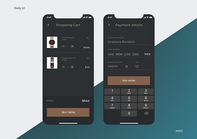 Daily UI Challenge #002 | Сredit Сard Сheckout credit card credit card checkout daily ui 002 daily ui challenge payment payment form shopping cart