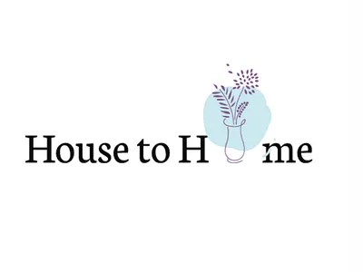 House to home logo logo uxui