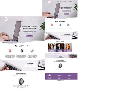 Business Landing Page Mockup/UI branding design landing page design landingpage ui ui ux ui design uidesign web web design website