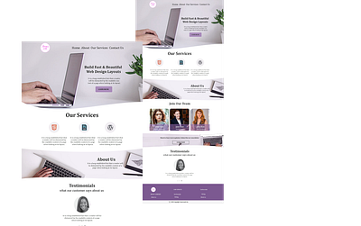 Business Landing Page Mockup/UI branding design landing page design landingpage ui ui ux ui design uidesign web web design website