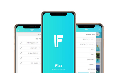 Filler app app branding logo ui