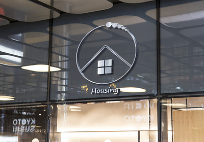 LOGO branding flat illustration