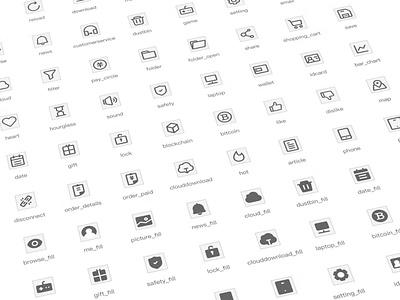 Internet security industry icons icon ui