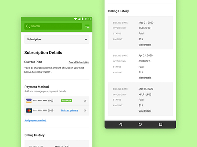 Project Redo #17 - Codex.Rocks Subscription Mobile clean design mobile simple ui