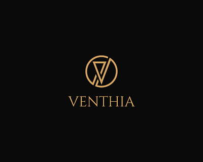 Venthia animation branding design icon illustration illustrator logo minimal typography vector