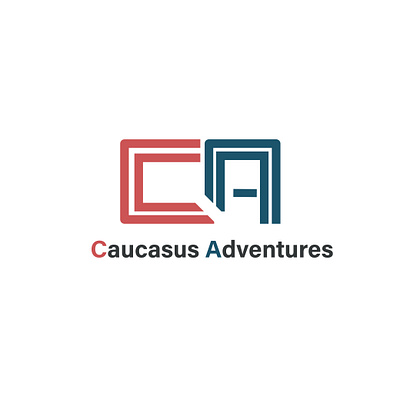 Caucasus Adventures banner bannerdesign cleaning ca logo logo logoconcept logoconcept logo logodesign typography