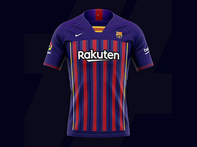 Barcelona Home Kit Re-Design 3d agency barcelona best best shot bestdesign creative follow freelancer home kit jersey jersey design kit kit design like qurantine redesign service share work