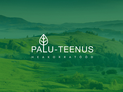 Landscape and maintenance firm logo branding logo