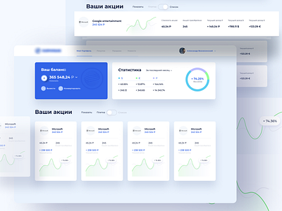 Invest platform UI bank banking banking app dashboad dashboard app dashboard design dashboard ui invest investing investment investments investor trade trading app trading card trading platform ui ux web