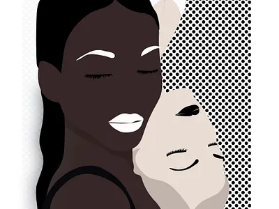 learn and unlearn adobe adobe illustrator animation design fashion illustration illustrator make up maker minimal vector women empowerment women in illustration