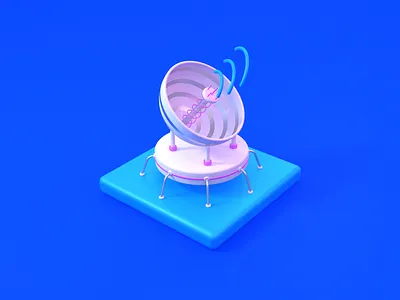 3D ICON -- WIFI c4d c4dfordesigners color design illustration ui ux vector