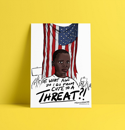 Black Lives Matter Poster adobe illustrator illustration