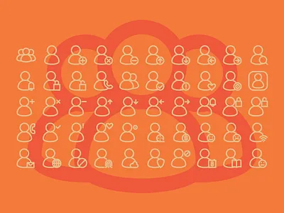 User Icons Set icon icon set icons iconset people ui user ux