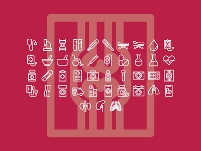 hospital and medical icons set hospital icon icon set icons iconset medical ui ui ux uiux ux