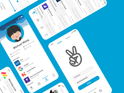 AngelList: iOS Mobile App angellist app covid design experience hiring ios job login mobile phone platform product profile recruiting startup ui user ux web