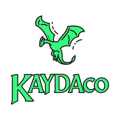 KaydaCo - Logos adobe creative cloud adobe illustrator branding design dragon ecommerce graphic design illustration illustrator logo typography vector