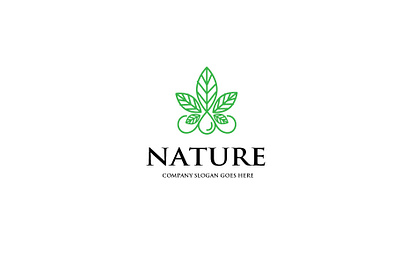 nature logo app botanical branding commerce company design ecommerce icon illustration logo monoline nature logo plant vector