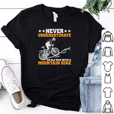 NEVER UNDERESTIMATE AN OLD MAN WITH A MOUNTAIN BIKE T-SHIRT amazon t shirts bike lover tshirt design bike tshirt design design designs etsy tshirt merch by amazon mountain bike tshirt design mountain tshirt shirt shopify tshirt tee tee design tee shirt tees tshirt tshirt art tshirt design tshirtdesign tshirts