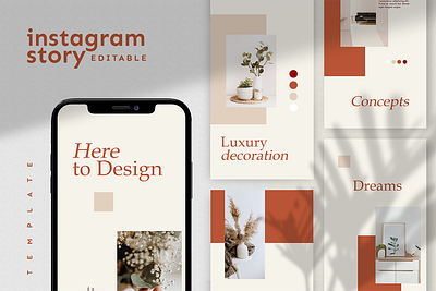 Instagram Story Template advertising boys branding design girl hypebeast illustration instagram instagram post instagram stories instagram template logo social media social media design social media pack social media templates socialmedia template ui youth