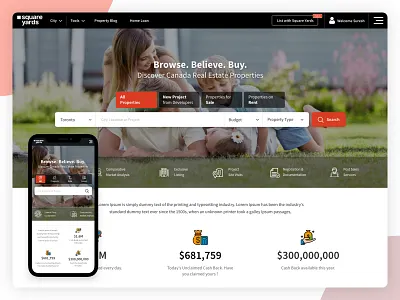 Canada Real Estate ui web