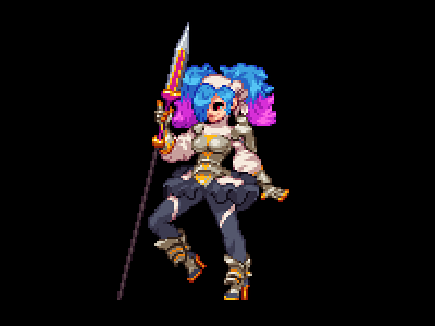 Peri 2d art fire emblem game indie nintendo pixel pixelart