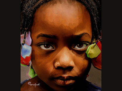 BLM digital art digital painting digital portrait illustration realism