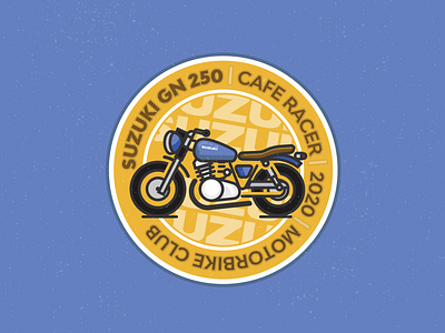 Cafe Racer Emblem cafe racer club emblem emblem design emblem logo icon ilustration label design moto motorbike motorcycle motorcycle club motorsport stroke illustration vintage