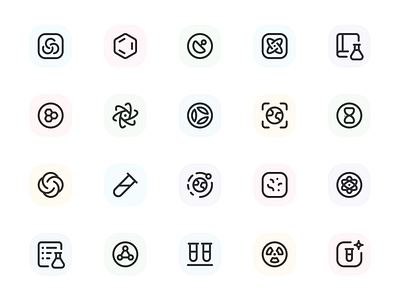 Myicons — Science vector line icons pack essential icons flat icons icon design icon pack icons icons design icons pack interface icons line icons myicons ui ui design ui designer ui icons ui kit ui pack ui set web design web designer web ui