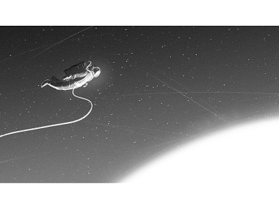 I need some space II astronaut background illustration planet space speedpainting storyboard visualdevelopment