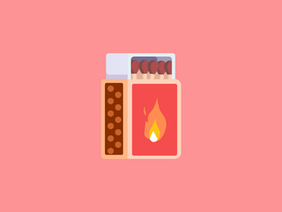 Match Box | Illustrator vector flat design illustrator