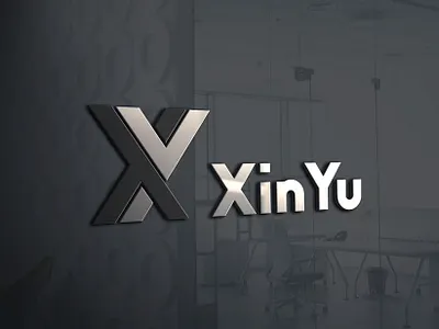 Monogram logo XinYu branding design illustration illustrator logo logo design logo design branding logodesign logos logotype monogram monogram design monogram logo typography