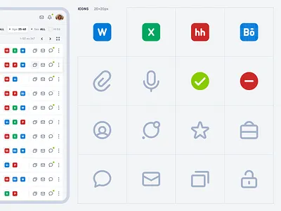 HIRE! Icons ai blue cards design cards ui green grid hr icon design icons isometric isometric illustration symbol vector vista