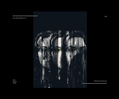 no. 247 insomnia design digital digital art human insomnia minimal pattern photoshop portrait poster poster a day posterdesign postereveryday texture typography