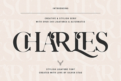 Charles - Chic Ligature Serif Font