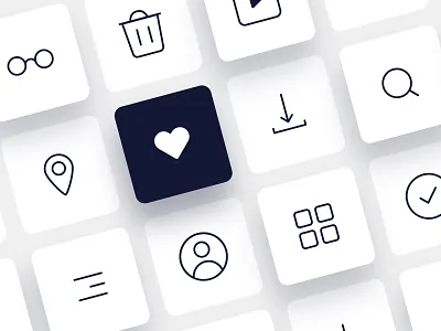 #DailyUIChallenge 055 - Icon Set dailyui dailyui 055 dailyuichalleng design icon set icons icons design icons pack uidesign