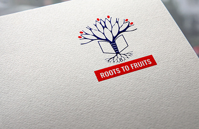 Roots to Fruits branding education logo logo logodesign typography