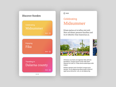 #dailyui #035 Blog Post 035 blog post dailyui mobile