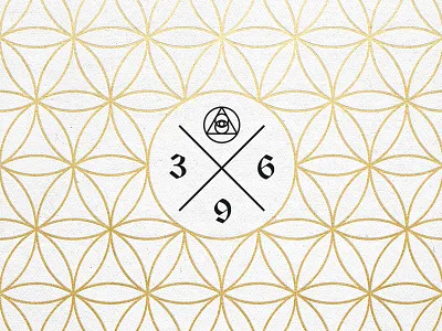 Unity Through Awareness abstract awareness branding floweroflife freedom geometry letterpress life love ortus unity