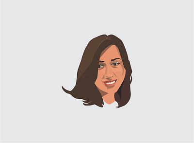 sketch girl animation illustration logo vector