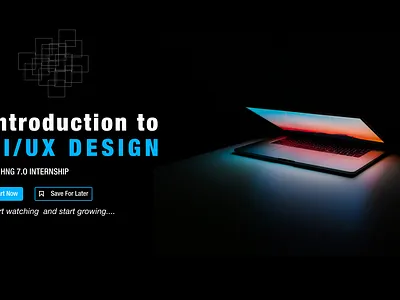 Video intro page banner branding design hotel ui ux visual design web website design