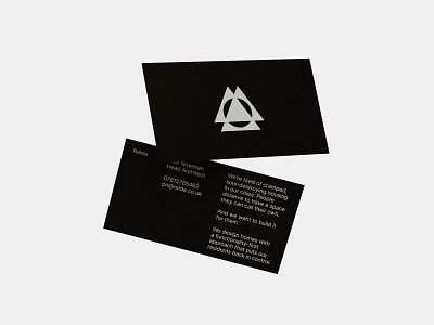 Raida Architects - Business Card Design abstract logo design architect brand identity architect branding architect business card architect logo architect visual identity brand identity branding business card business card design logo logo design logo designer stationery design symbol