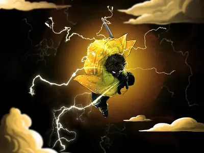 ⚡️⚡️ZENITSU AGATSUMA⚡️⚡️ abstract anime art artwork characterdesign design digital digital art digital illustration digital painting digitalart draw graphicdesign illustration ink photoshop sketch sketchbook wacom tablet